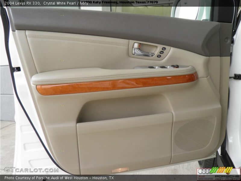 Crystal White Pearl / Ivory 2004 Lexus RX 330