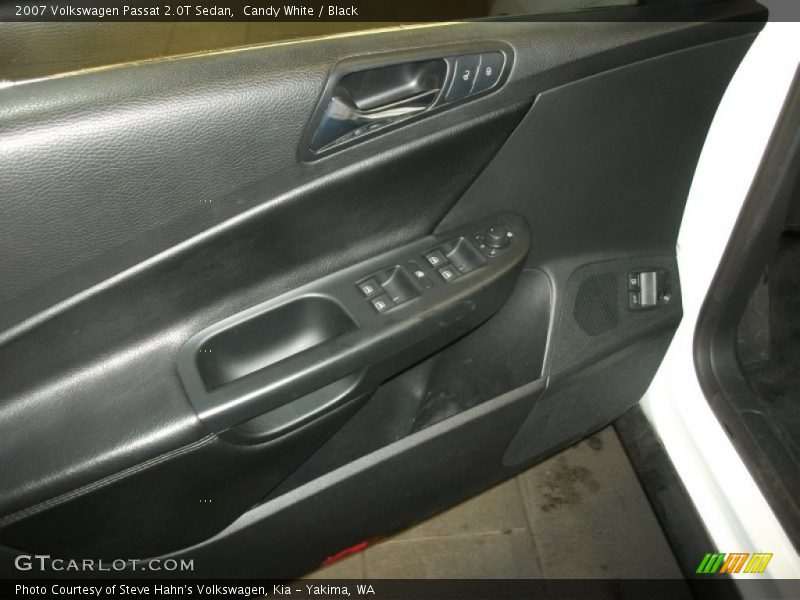 Candy White / Black 2007 Volkswagen Passat 2.0T Sedan