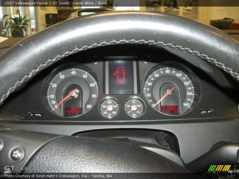 Candy White / Black 2007 Volkswagen Passat 2.0T Sedan
