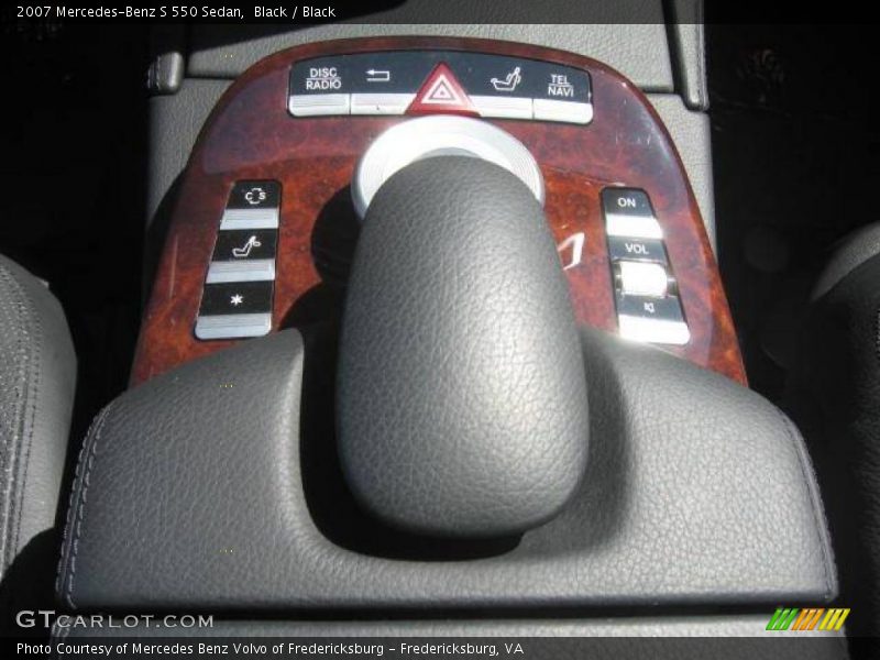 Black / Black 2007 Mercedes-Benz S 550 Sedan