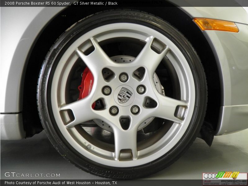 GT Silver Metallic / Black 2008 Porsche Boxster RS 60 Spyder
