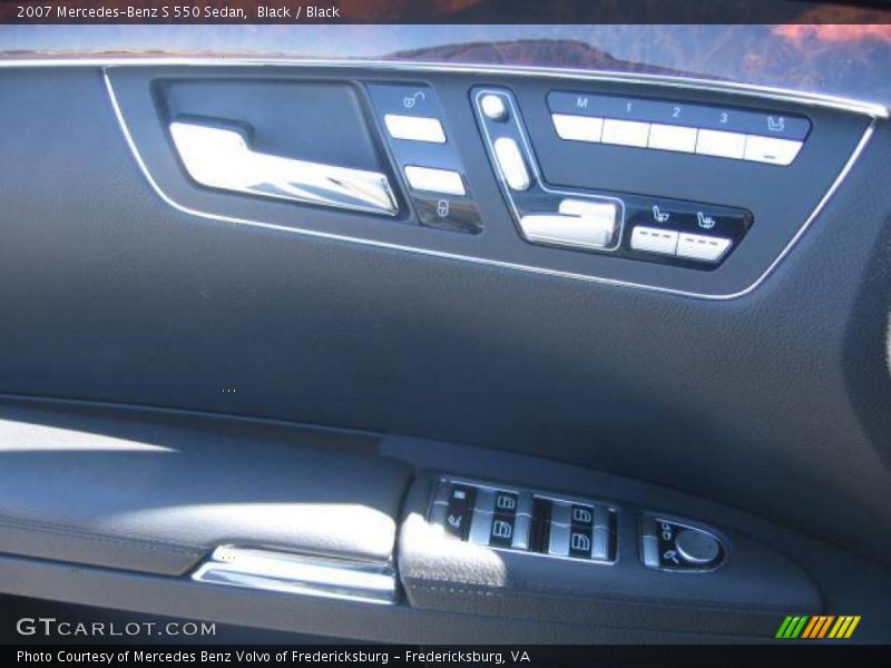 Black / Black 2007 Mercedes-Benz S 550 Sedan