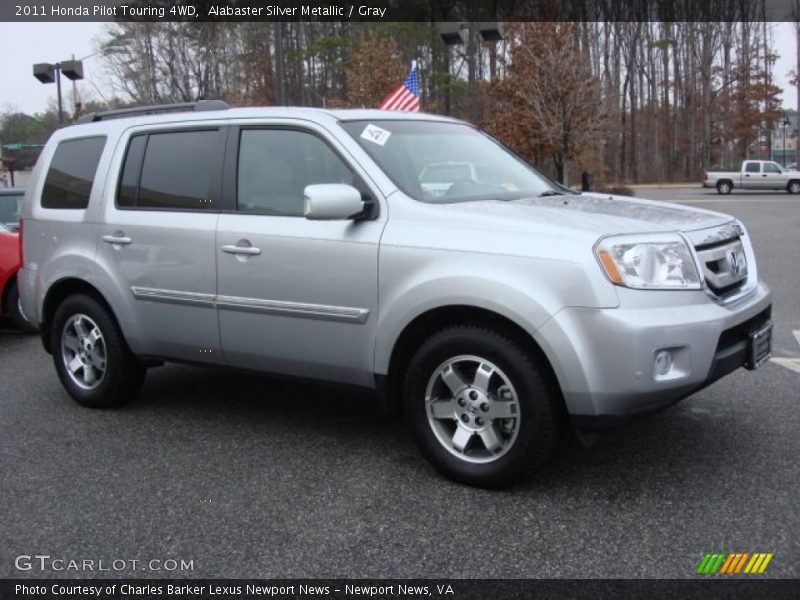  2011 Pilot Touring 4WD Alabaster Silver Metallic