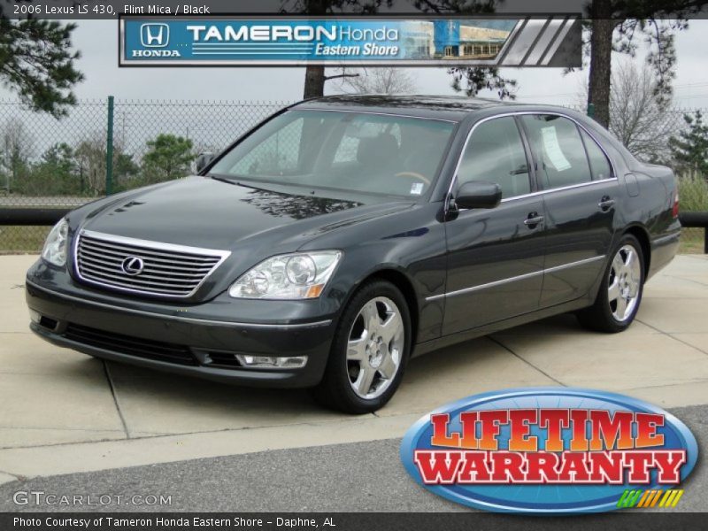 Flint Mica / Black 2006 Lexus LS 430