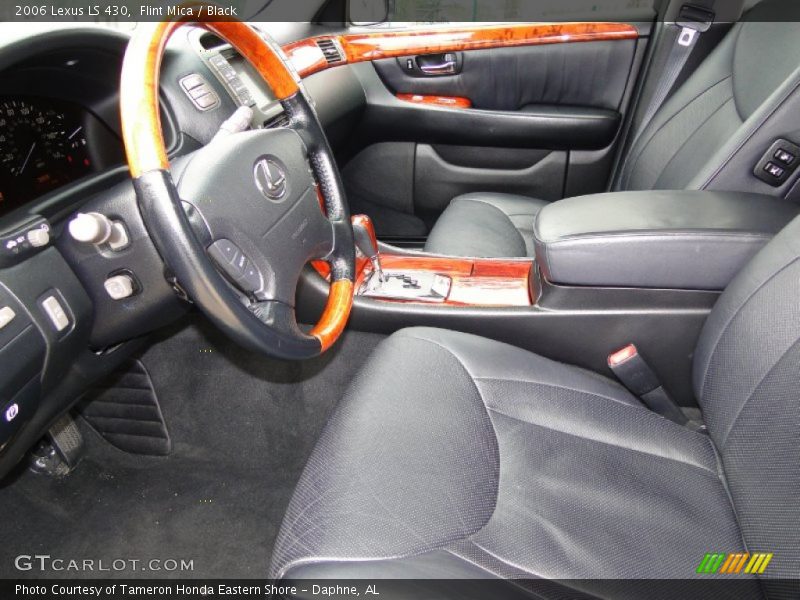 Flint Mica / Black 2006 Lexus LS 430