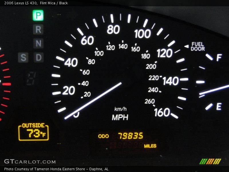 Flint Mica / Black 2006 Lexus LS 430