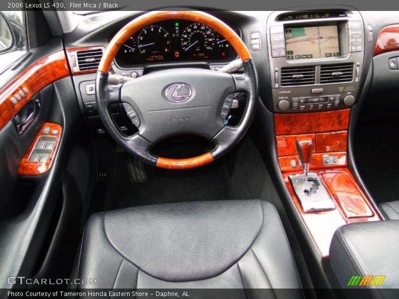 Flint Mica / Black 2006 Lexus LS 430