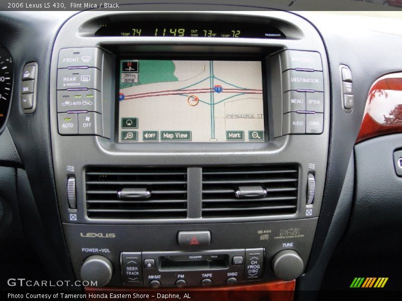 Flint Mica / Black 2006 Lexus LS 430