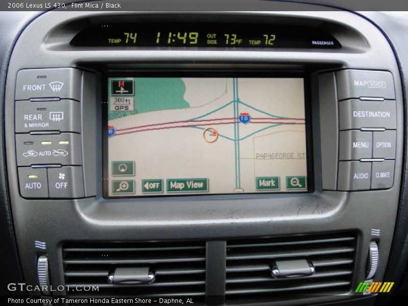 Flint Mica / Black 2006 Lexus LS 430