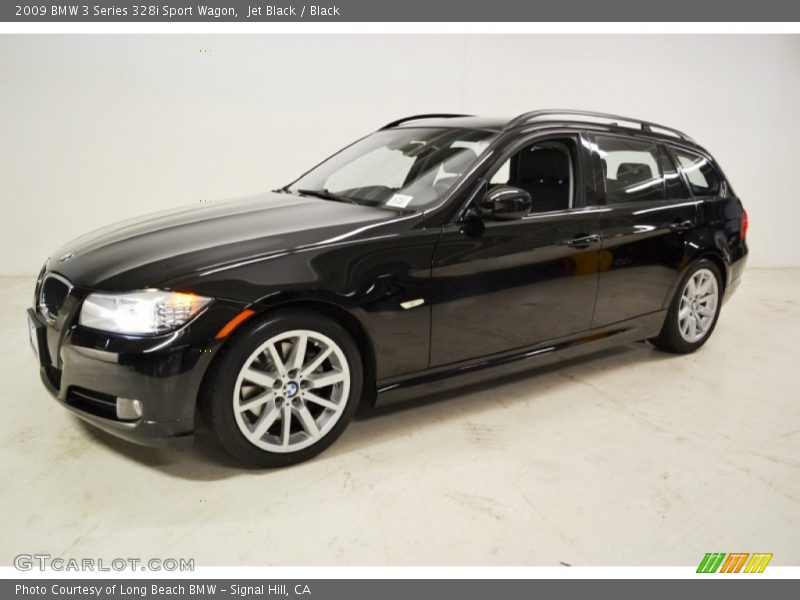Jet Black / Black 2009 BMW 3 Series 328i Sport Wagon