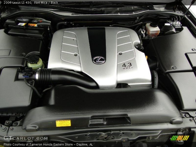 Flint Mica / Black 2006 Lexus LS 430