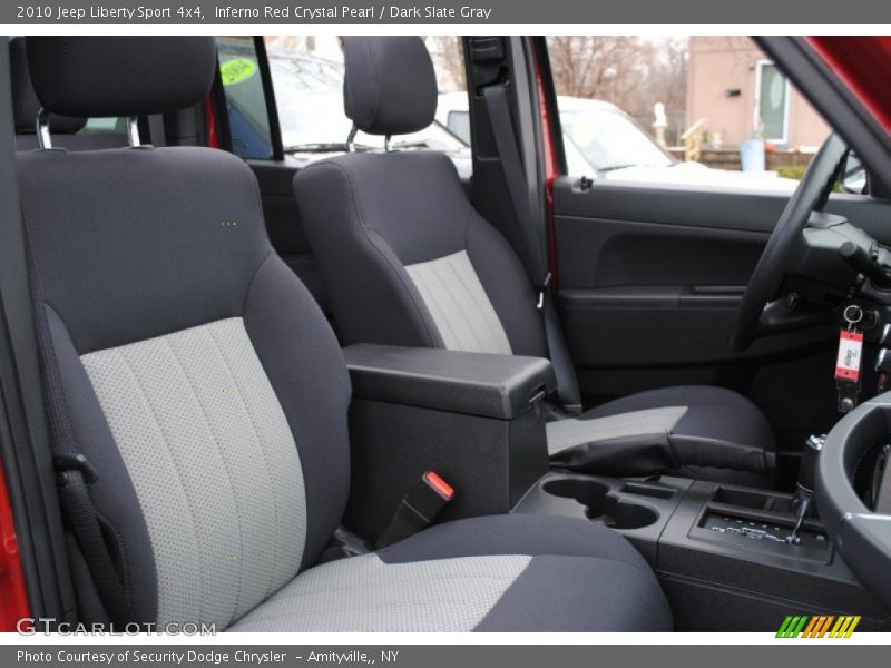 Inferno Red Crystal Pearl / Dark Slate Gray 2010 Jeep Liberty Sport 4x4