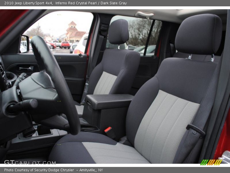 Inferno Red Crystal Pearl / Dark Slate Gray 2010 Jeep Liberty Sport 4x4