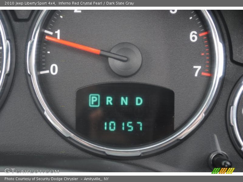 Inferno Red Crystal Pearl / Dark Slate Gray 2010 Jeep Liberty Sport 4x4