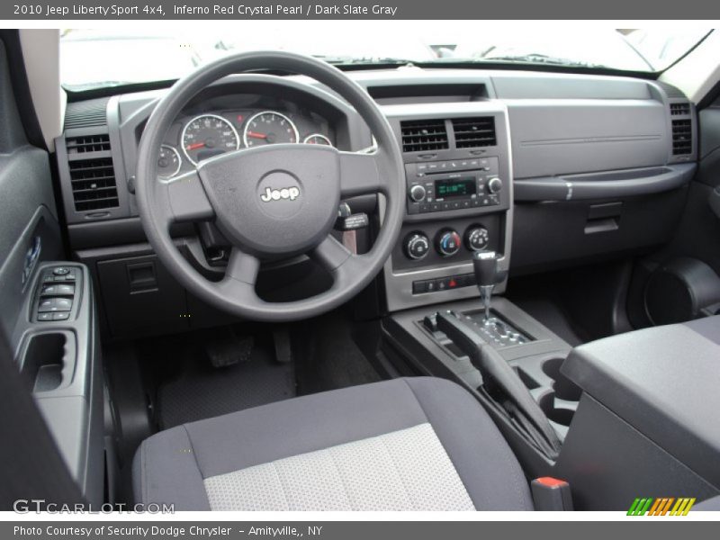 Inferno Red Crystal Pearl / Dark Slate Gray 2010 Jeep Liberty Sport 4x4
