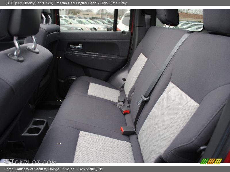 Inferno Red Crystal Pearl / Dark Slate Gray 2010 Jeep Liberty Sport 4x4