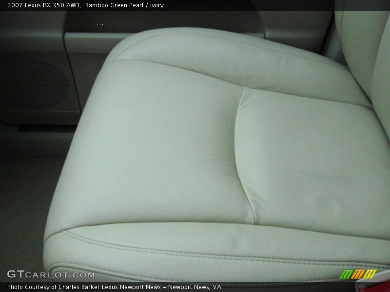 Bamboo Green Pearl / Ivory 2007 Lexus RX 350 AWD