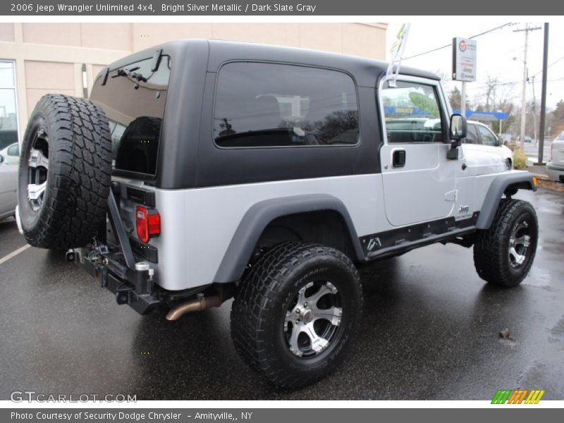 Bright Silver Metallic / Dark Slate Gray 2006 Jeep Wrangler Unlimited 4x4