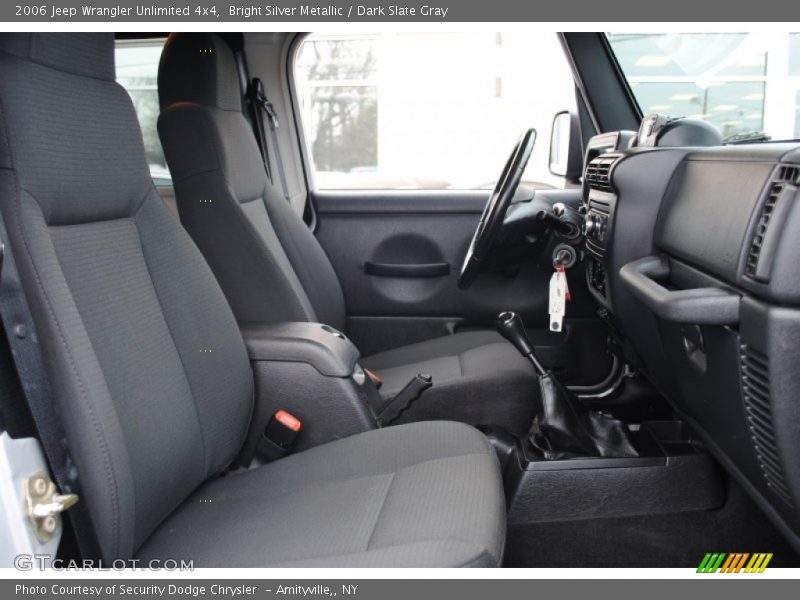 Bright Silver Metallic / Dark Slate Gray 2006 Jeep Wrangler Unlimited 4x4