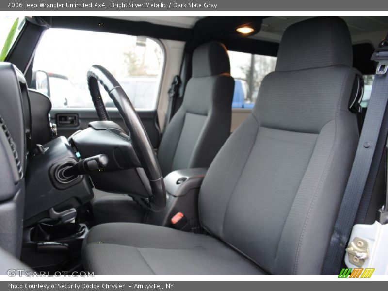 Bright Silver Metallic / Dark Slate Gray 2006 Jeep Wrangler Unlimited 4x4