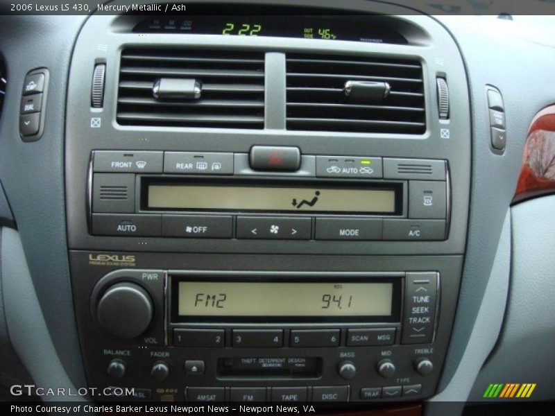 Mercury Metallic / Ash 2006 Lexus LS 430