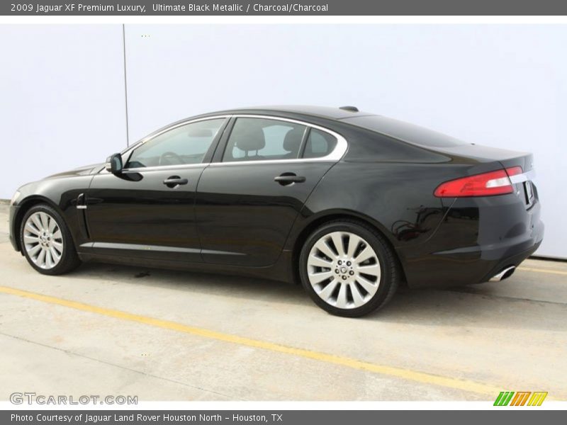Ultimate Black Metallic / Charcoal/Charcoal 2009 Jaguar XF Premium Luxury
