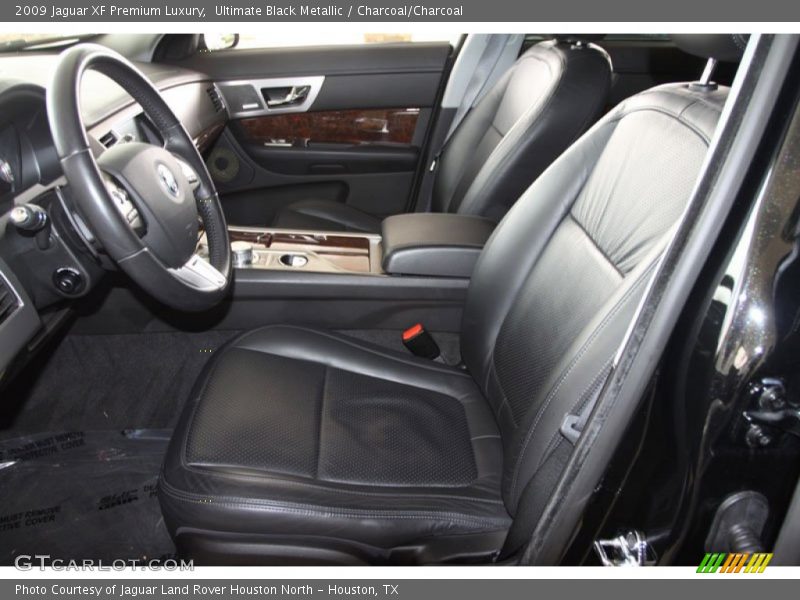 Ultimate Black Metallic / Charcoal/Charcoal 2009 Jaguar XF Premium Luxury