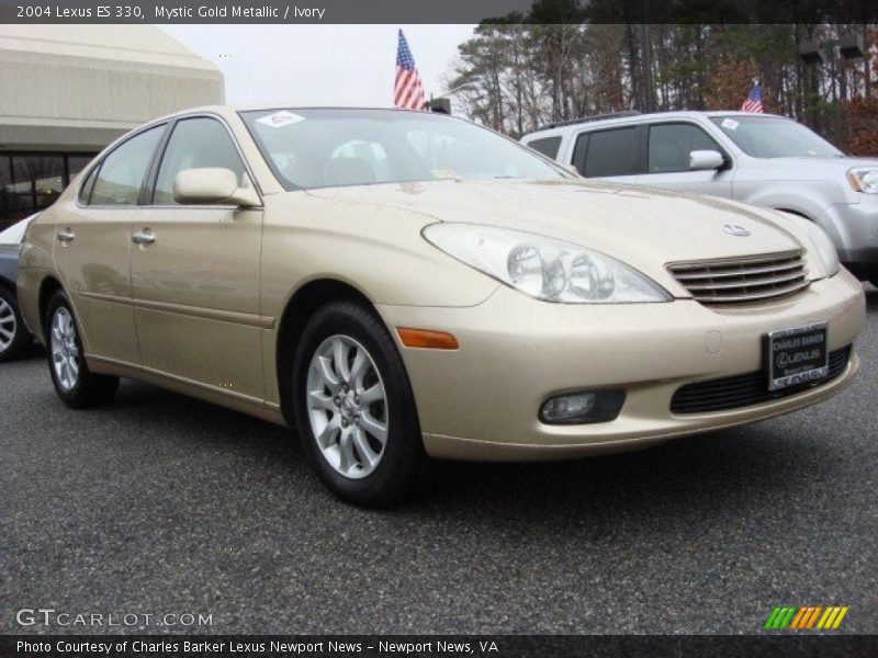 Mystic Gold Metallic / Ivory 2004 Lexus ES 330