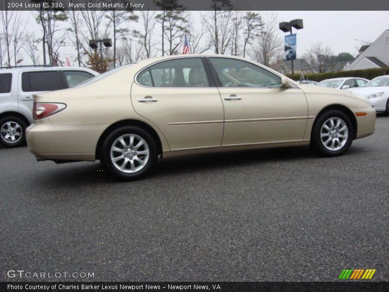 Mystic Gold Metallic / Ivory 2004 Lexus ES 330