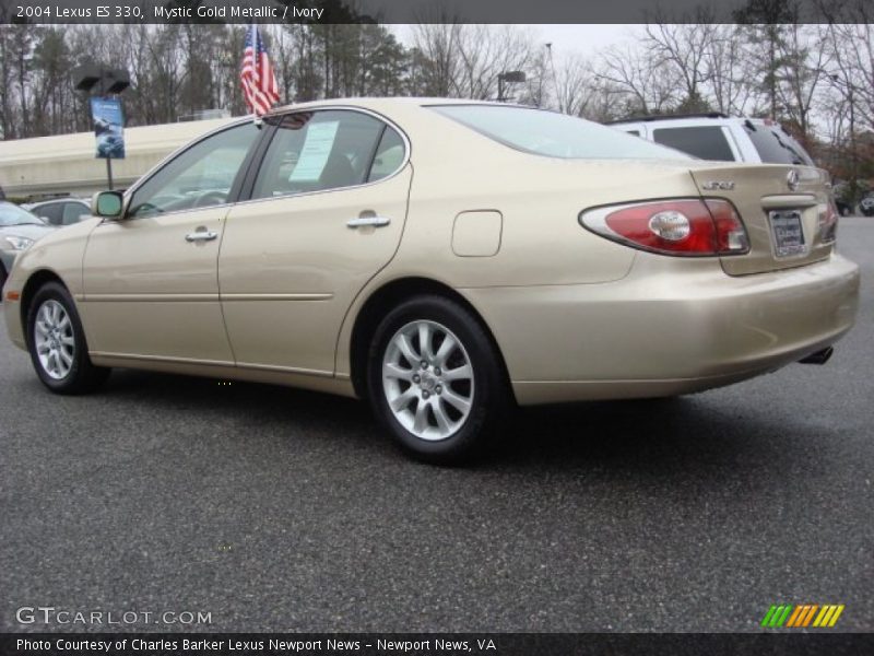 Mystic Gold Metallic / Ivory 2004 Lexus ES 330