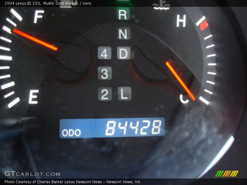 Mystic Gold Metallic / Ivory 2004 Lexus ES 330