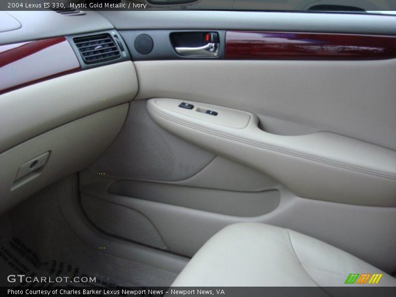 Mystic Gold Metallic / Ivory 2004 Lexus ES 330