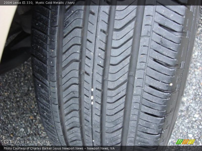 Mystic Gold Metallic / Ivory 2004 Lexus ES 330