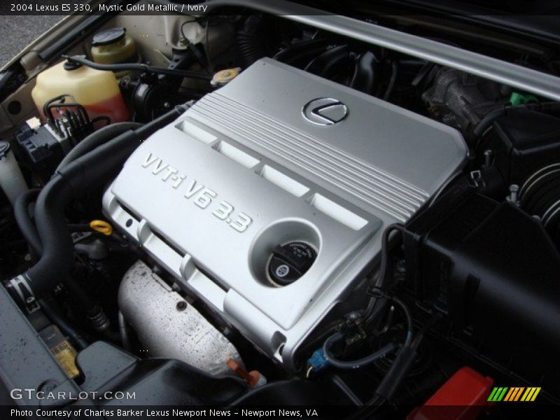 Mystic Gold Metallic / Ivory 2004 Lexus ES 330