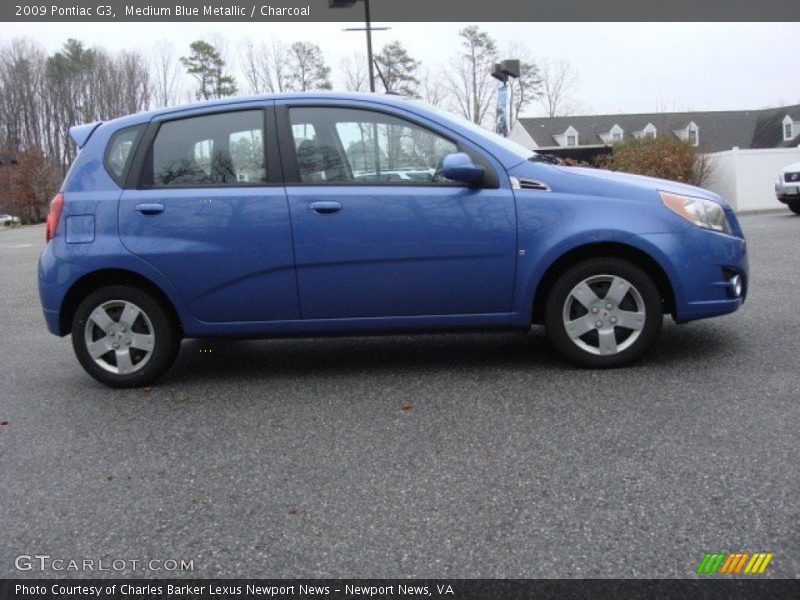 Medium Blue Metallic / Charcoal 2009 Pontiac G3