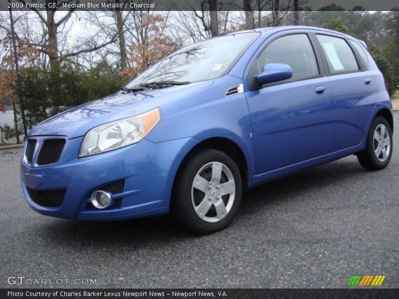 Medium Blue Metallic / Charcoal 2009 Pontiac G3