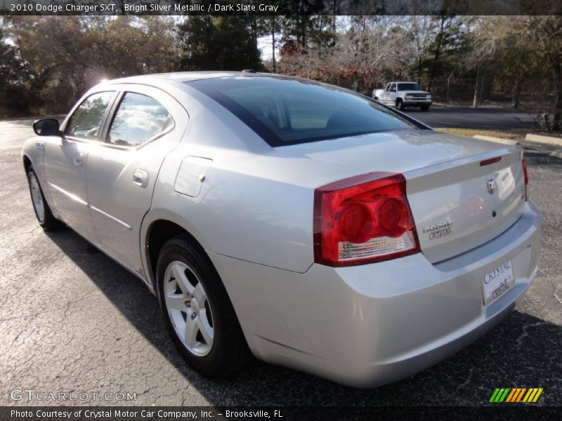 Bright Silver Metallic / Dark Slate Gray 2010 Dodge Charger SXT