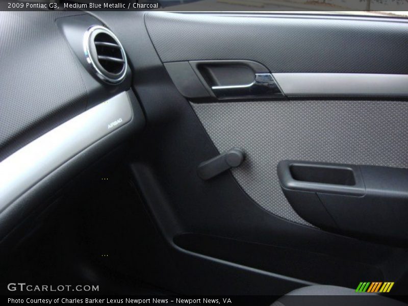 Medium Blue Metallic / Charcoal 2009 Pontiac G3