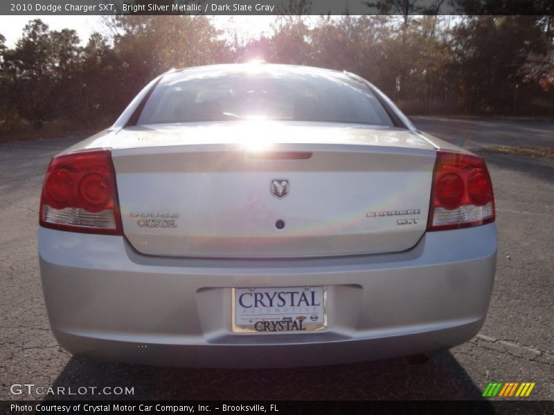 Bright Silver Metallic / Dark Slate Gray 2010 Dodge Charger SXT