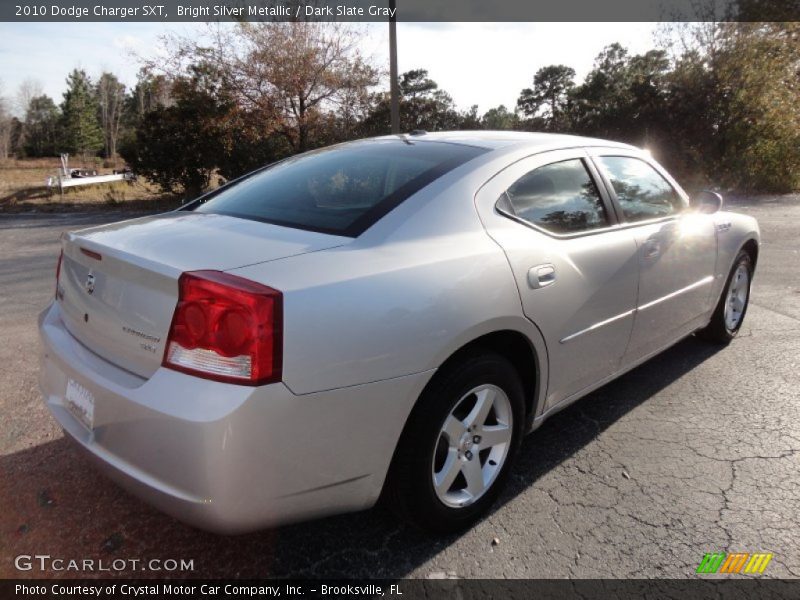 Bright Silver Metallic / Dark Slate Gray 2010 Dodge Charger SXT