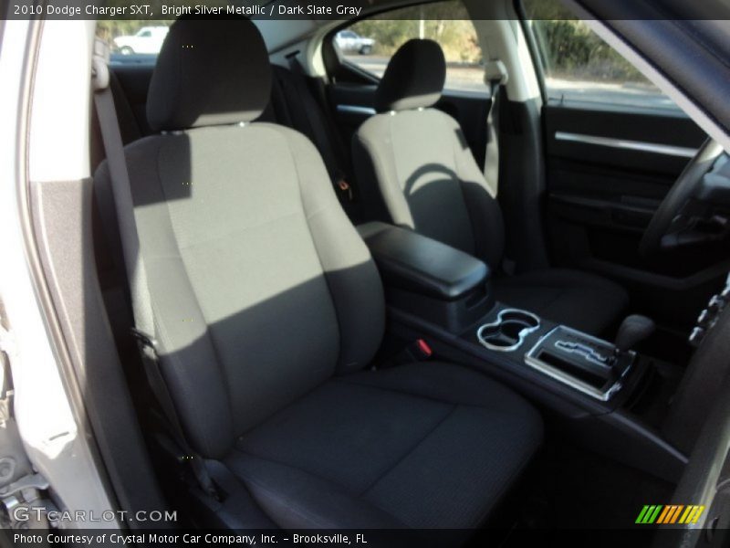 Bright Silver Metallic / Dark Slate Gray 2010 Dodge Charger SXT