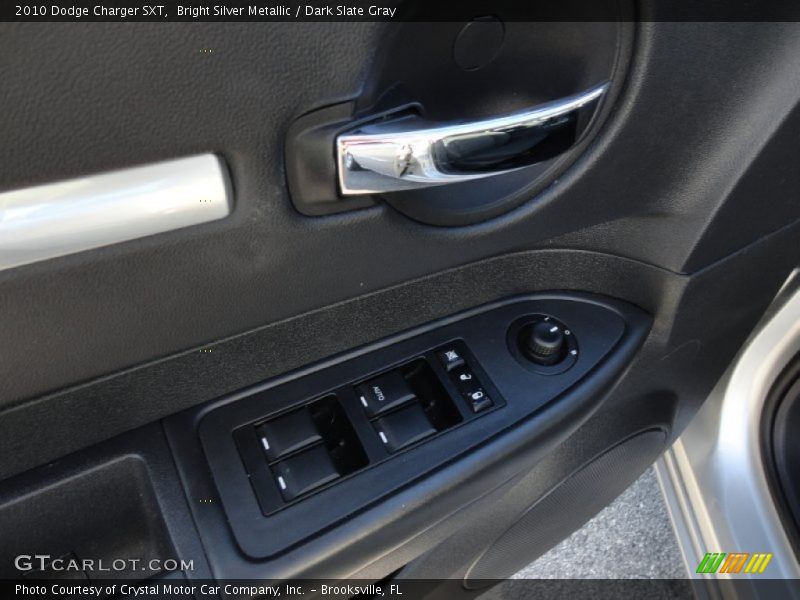 Bright Silver Metallic / Dark Slate Gray 2010 Dodge Charger SXT