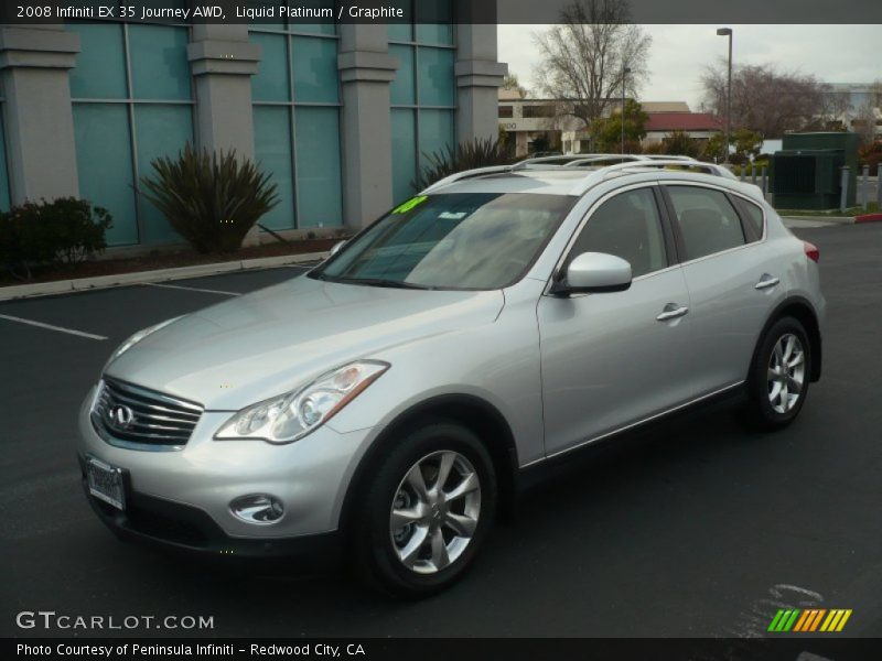 Liquid Platinum / Graphite 2008 Infiniti EX 35 Journey AWD