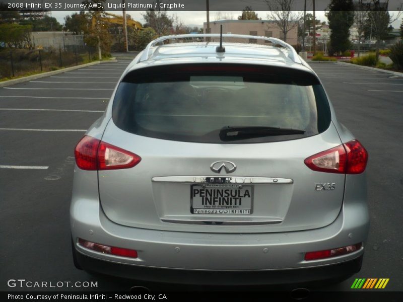 Liquid Platinum / Graphite 2008 Infiniti EX 35 Journey AWD