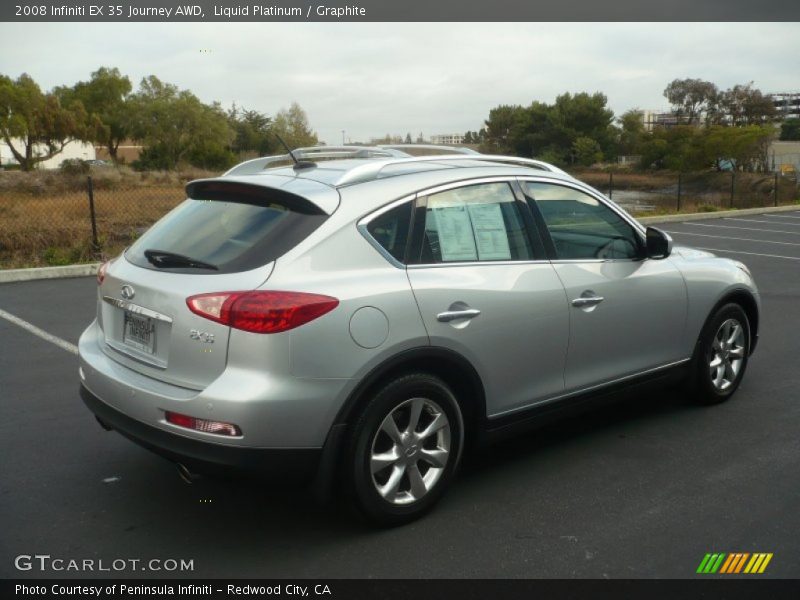 Liquid Platinum / Graphite 2008 Infiniti EX 35 Journey AWD