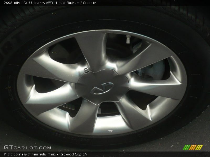 Liquid Platinum / Graphite 2008 Infiniti EX 35 Journey AWD