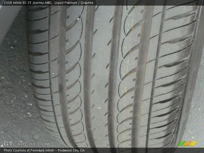 Liquid Platinum / Graphite 2008 Infiniti EX 35 Journey AWD