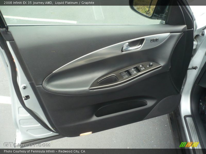 Liquid Platinum / Graphite 2008 Infiniti EX 35 Journey AWD