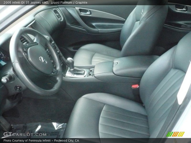 Liquid Platinum / Graphite 2008 Infiniti EX 35 Journey AWD