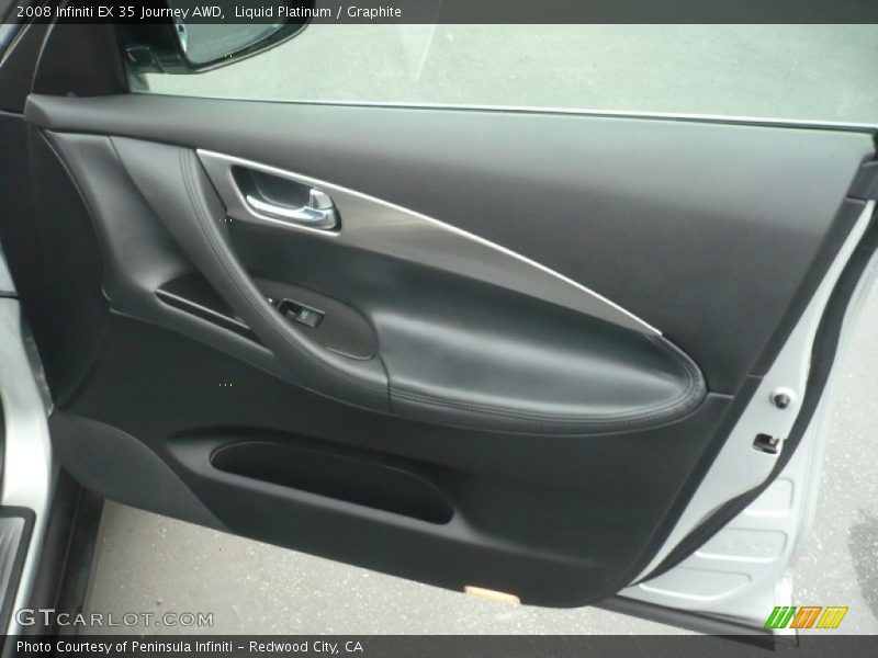 Liquid Platinum / Graphite 2008 Infiniti EX 35 Journey AWD